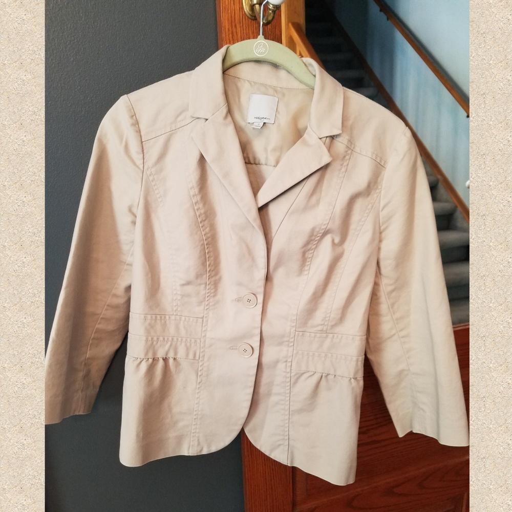 Peplum blazer